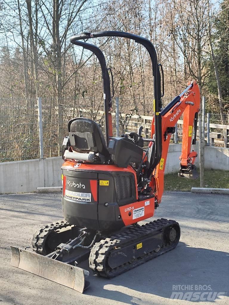 Kubota U 10 Mini ekskavatörler, 7 tona dek