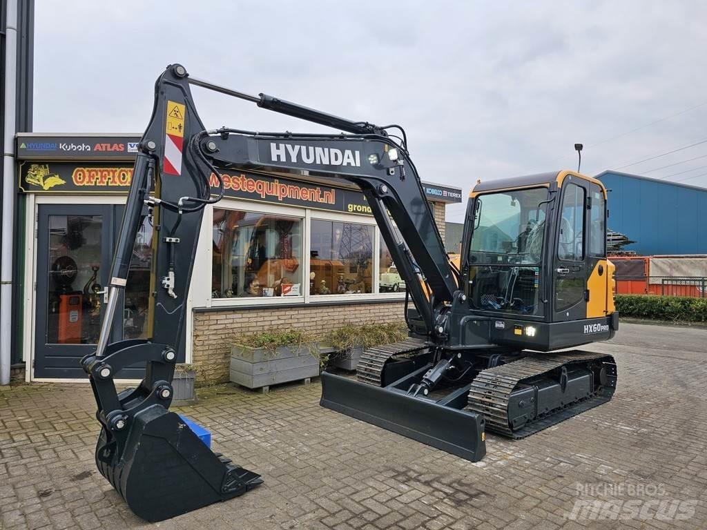 Hyundai HX60PRO Mini ekskavatörler, 7 tona dek
