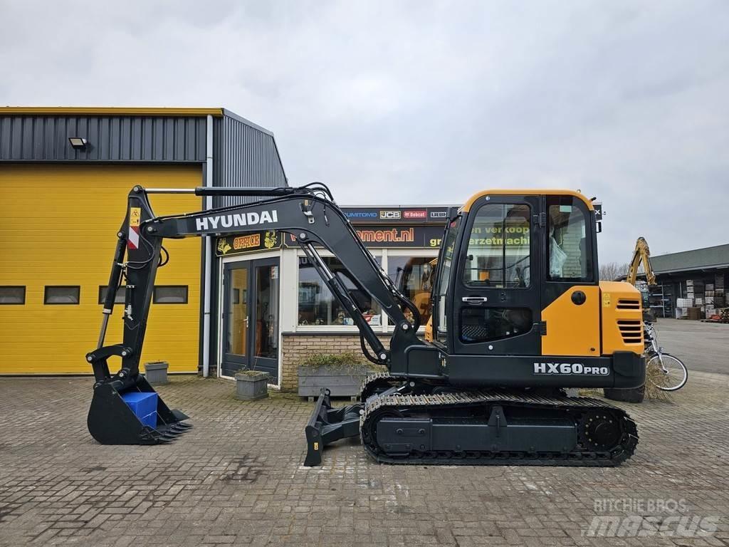 Hyundai HX60PRO Mini ekskavatörler, 7 tona dek