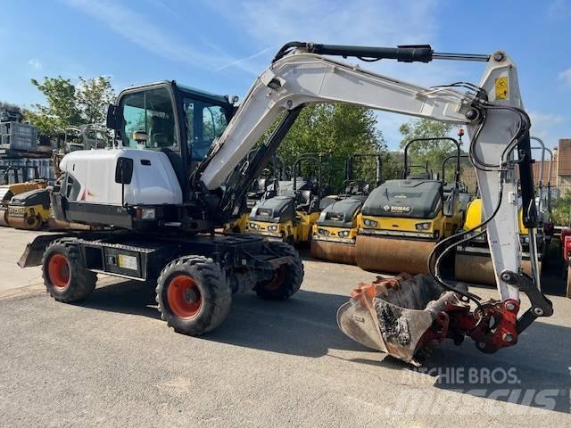 Bobcat E 57 W Lastik tekerli ekskavatörler