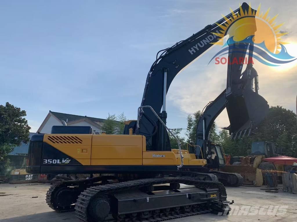 Hyundai R350LVS Paletli ekskavatörler