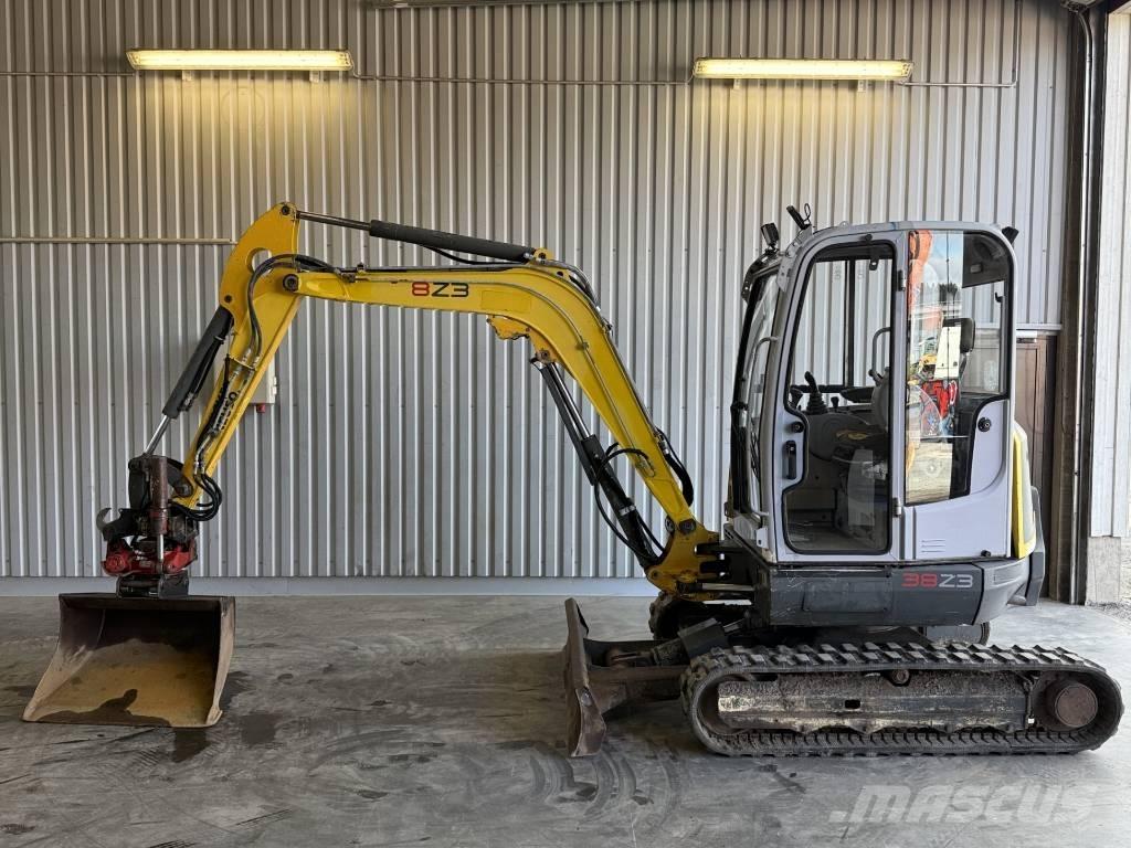 Wacker Neuson 38 Z3 Mini ekskavatörler, 7 tona dek