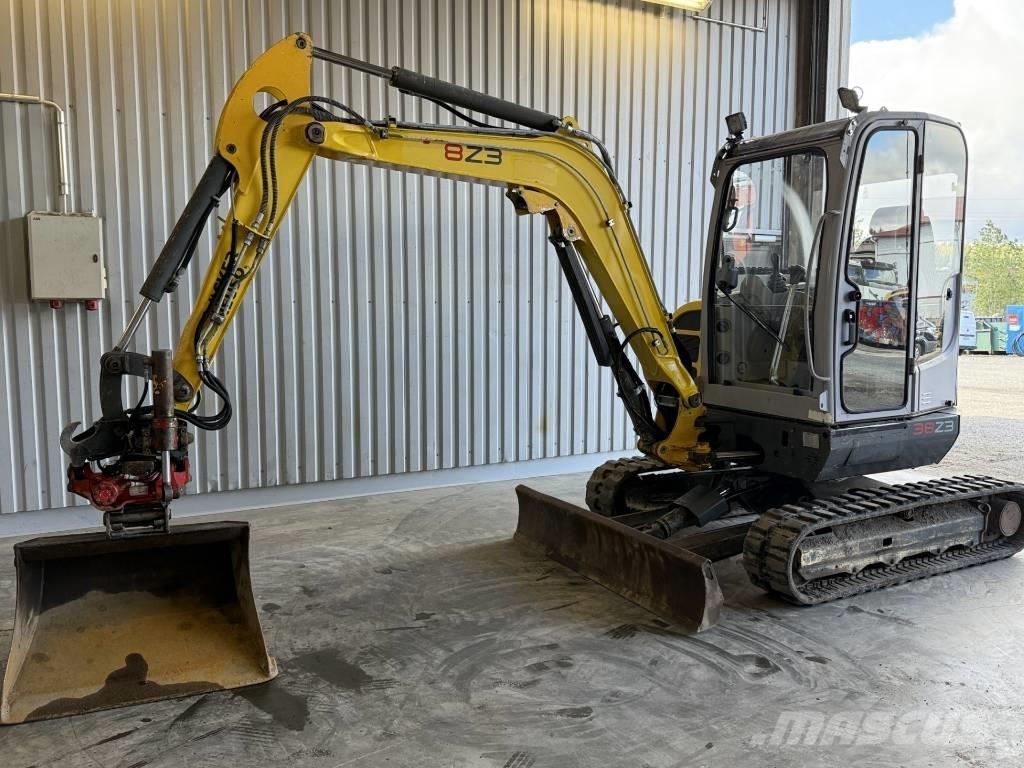 Wacker Neuson 38 Z3 Mini ekskavatörler, 7 tona dek