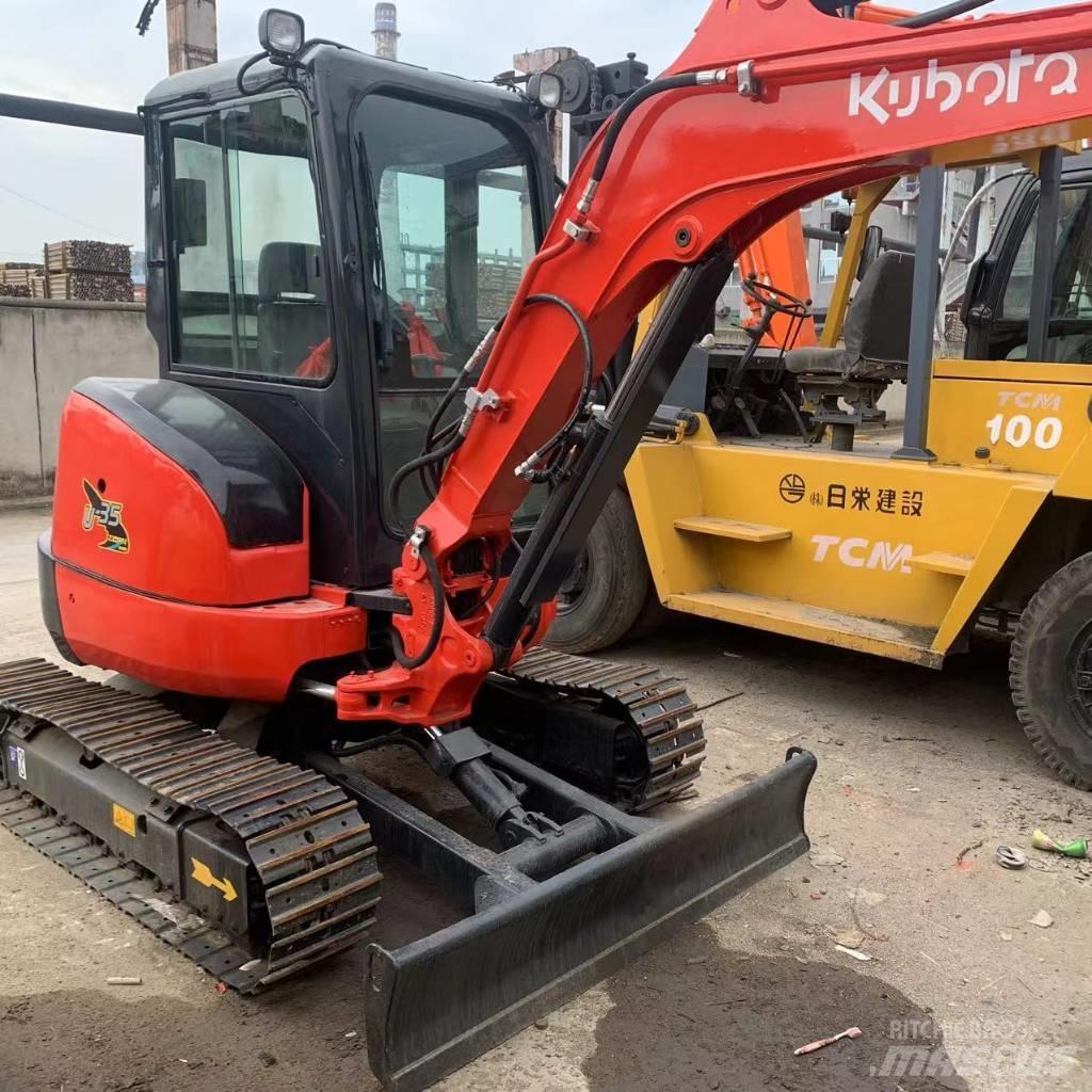 Kubota U35 Mini ekskavatörler, 7 tona dek