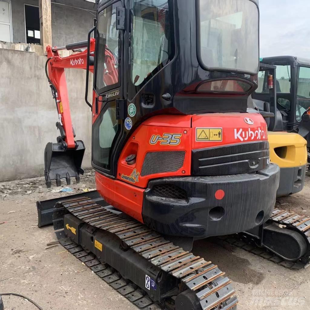 Kubota U35 Mini ekskavatörler, 7 tona dek