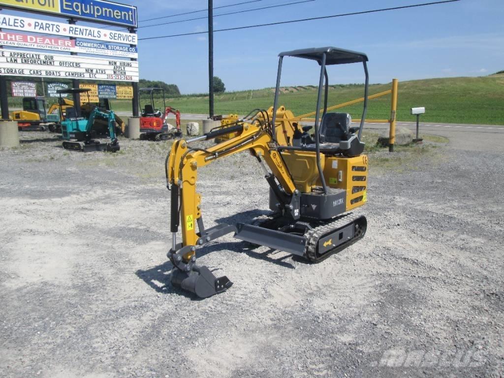 CFG MX12RX Mini ekskavatörler, 7 tona dek
