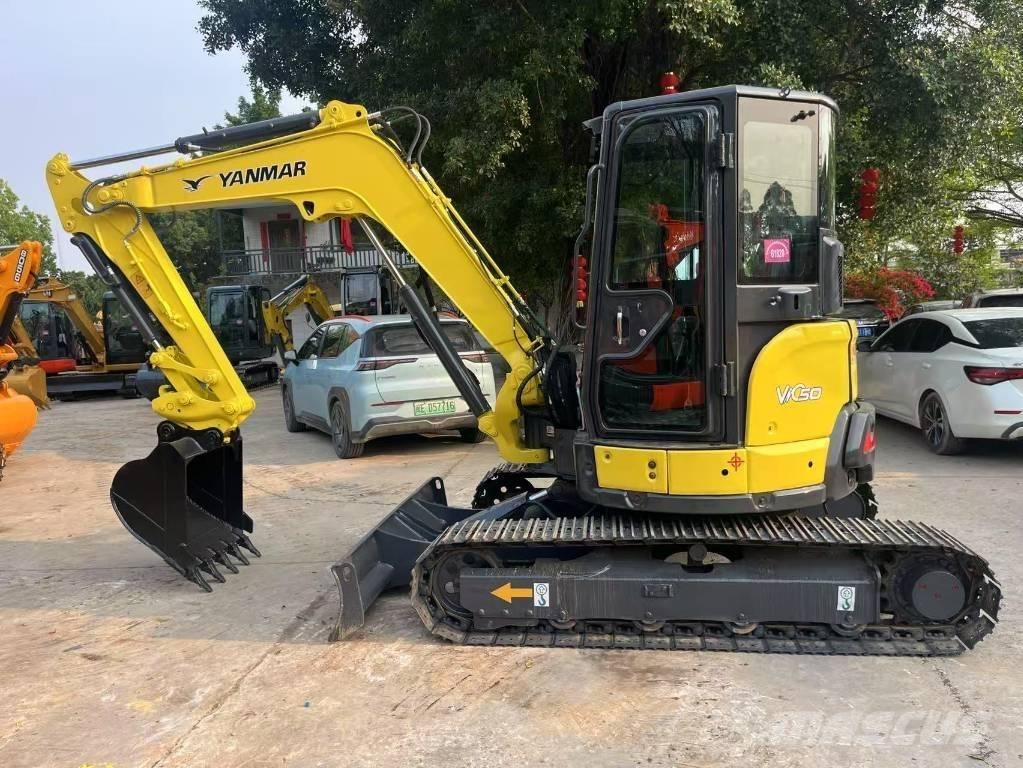 Yanmar Vio 50-6B Mini ekskavatörler, 7 tona dek