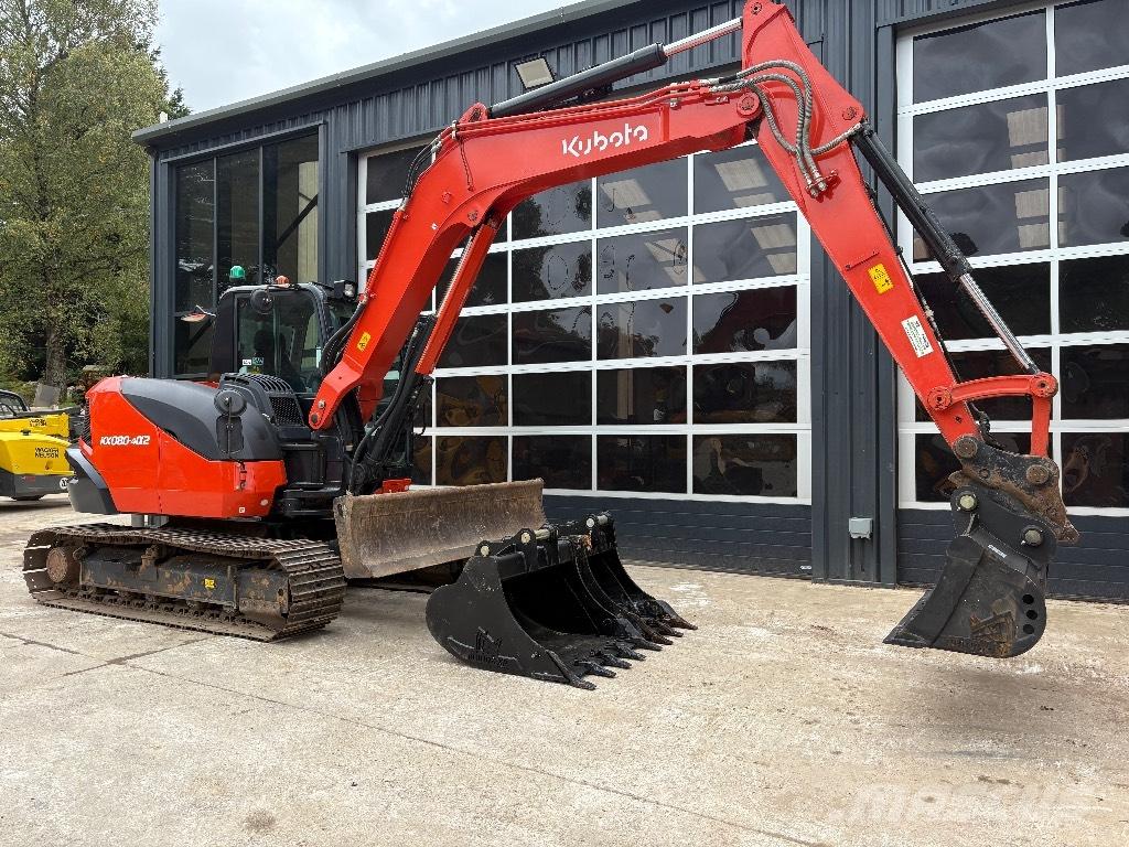 Kubota KX 080 Midi ekskavatörler 7 - 12 t