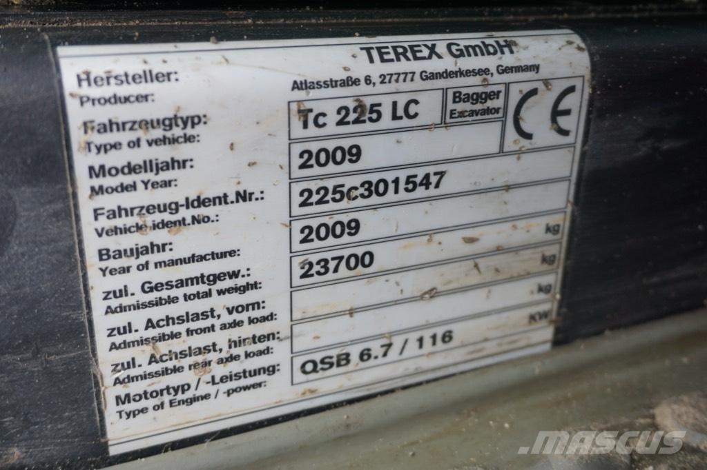 Atlas TC 225 LC Paletli ekskavatörler