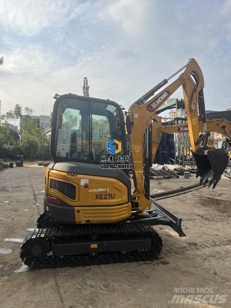 XCMG XE27U Mini ekskavatörler, 7 tona dek