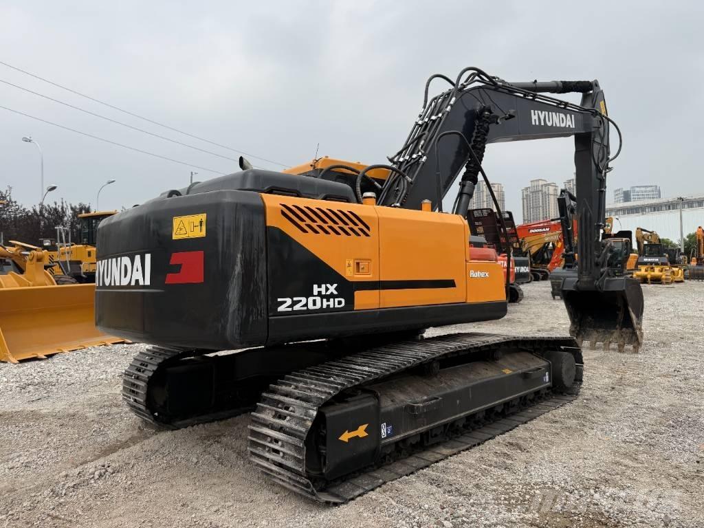 Hyundai HX 220 Paletli ekskavatörler
