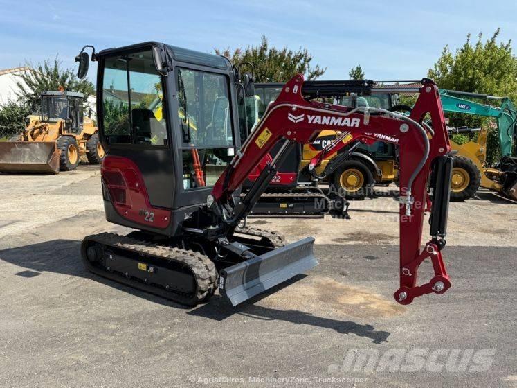 Yanmar SV 22 Mini ekskavatörler, 7 tona dek