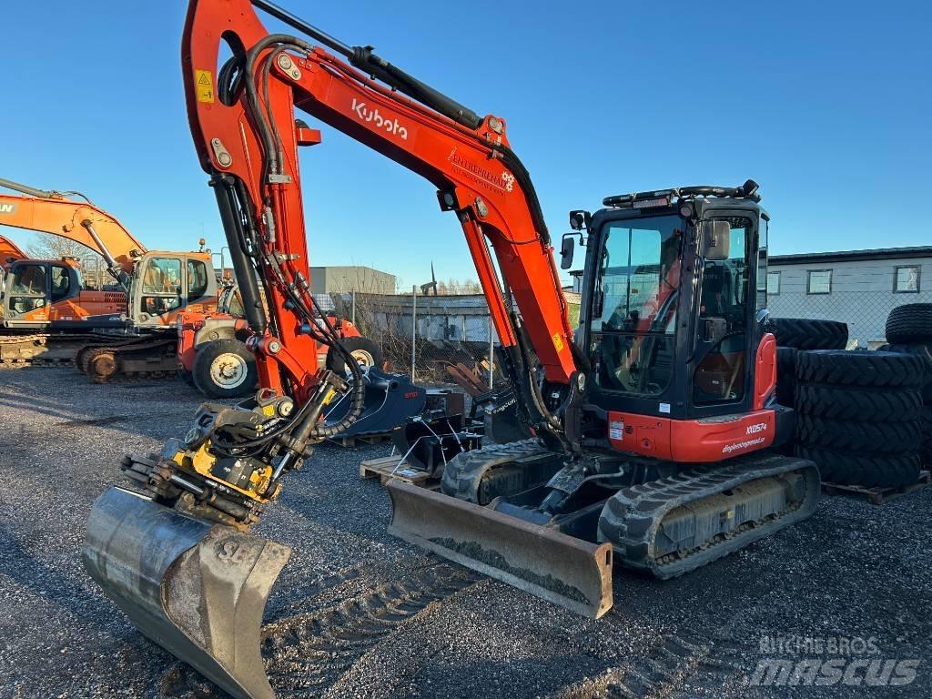 Kubota KX057-4 Mini ekskavatörler, 7 tona dek