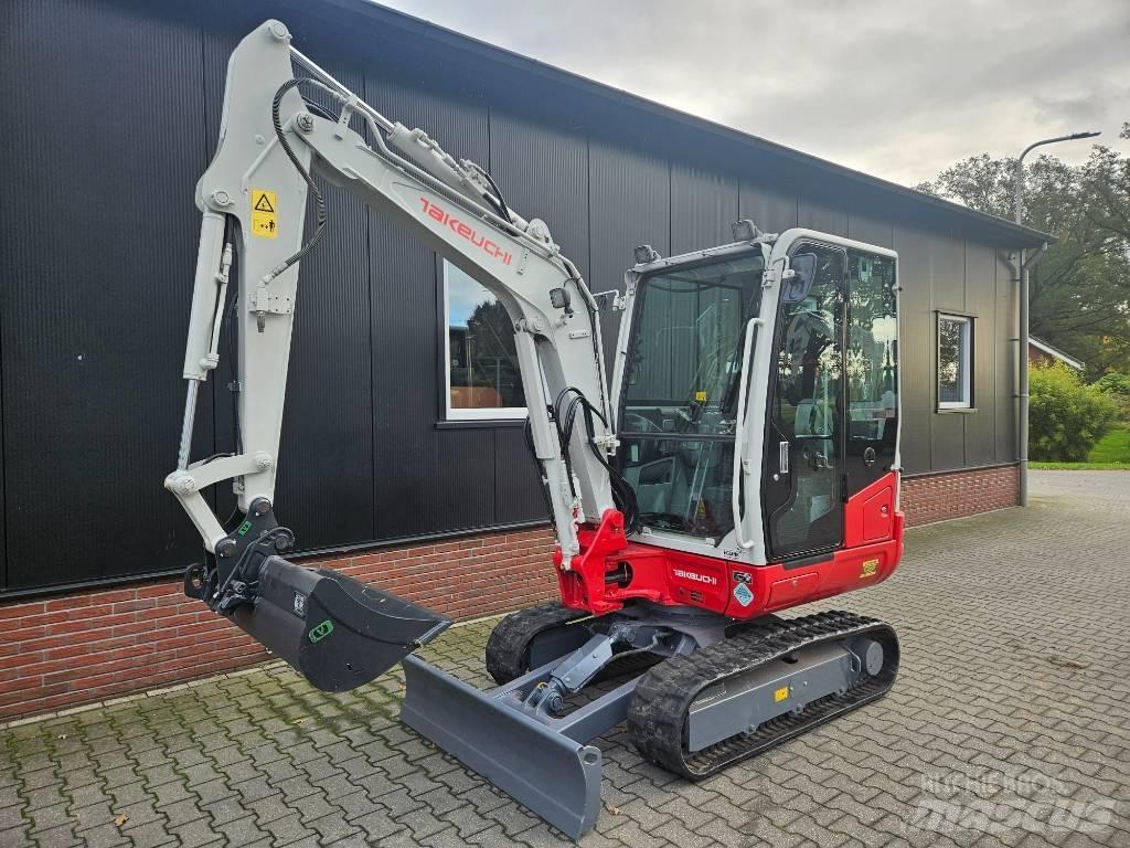 Takeuchi TB 230 Mini ekskavatörler, 7 tona dek