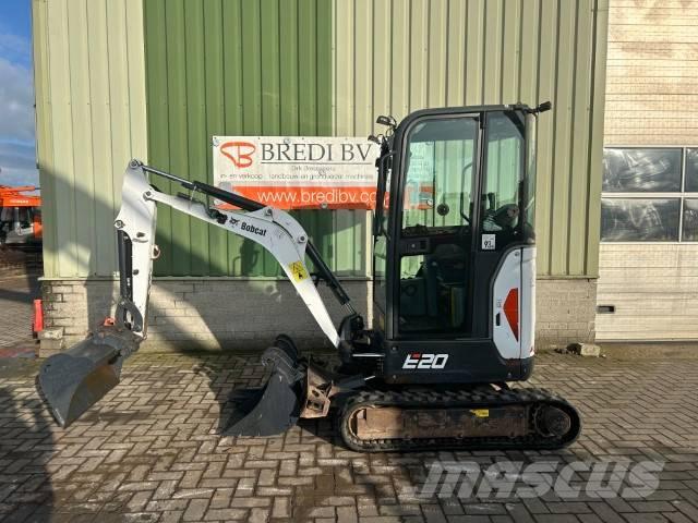 Bobcat E 20 Mini ekskavatörler, 7 tona dek