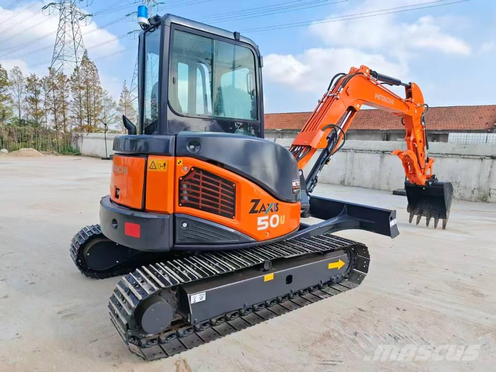 Hitachi ZX 50 U Mini ekskavatörler, 7 tona dek