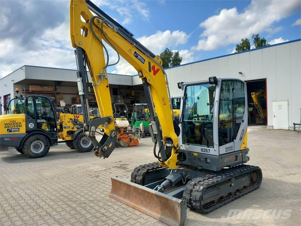 Wacker Neuson ET58 Paletli ekskavatörler