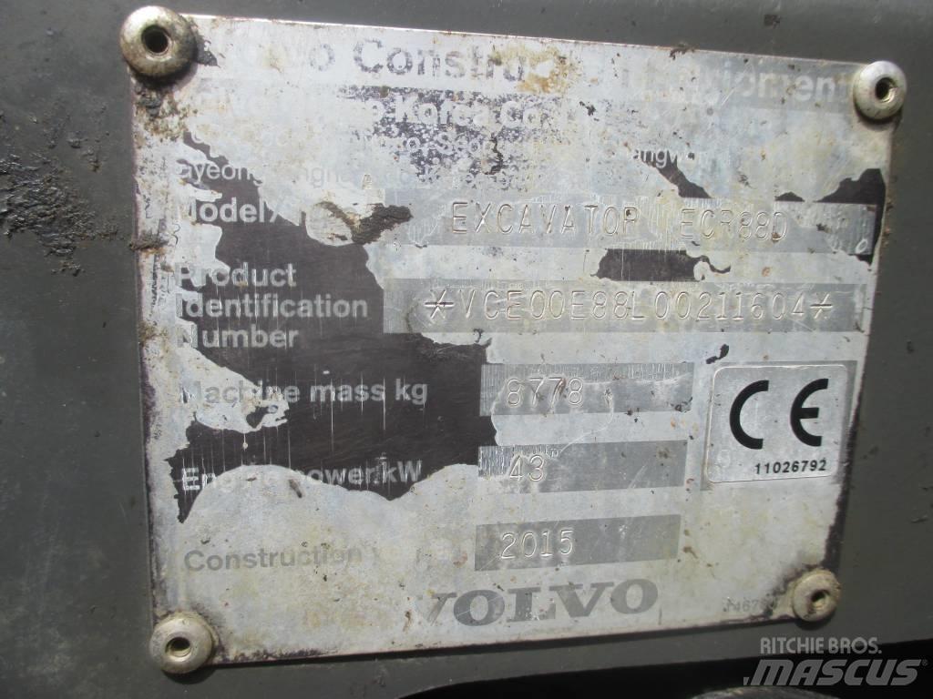 Volvo ECR 88 D Midi ekskavatörler 7 - 12 t