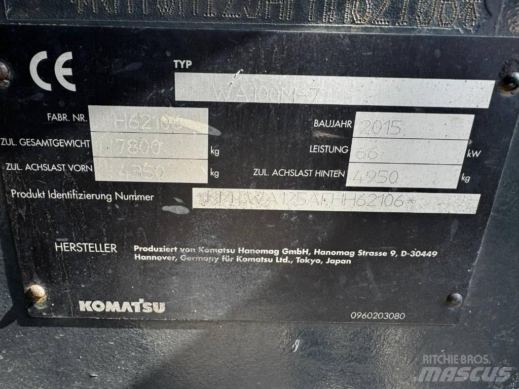 Komatsu WA100M-7 Tekerlekli yükleyiciler