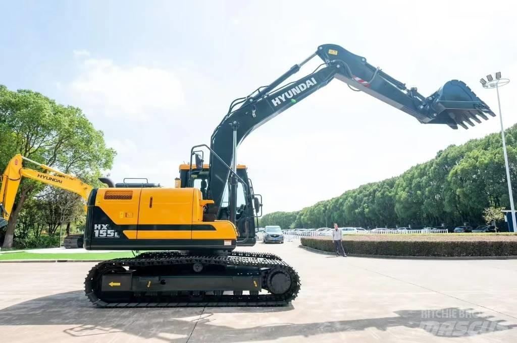 Hyundai HX 155 Paletli ekskavatörler