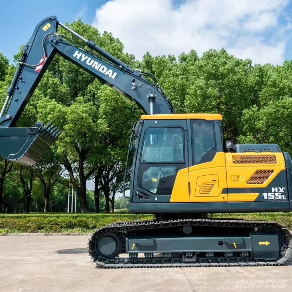 Hyundai HX 155 Paletli ekskavatörler
