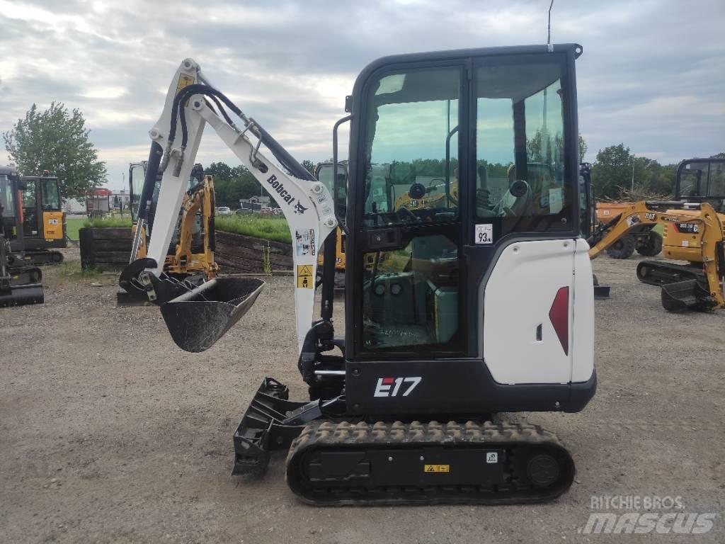 Bobcat E 17 Mini ekskavatörler, 7 tona dek