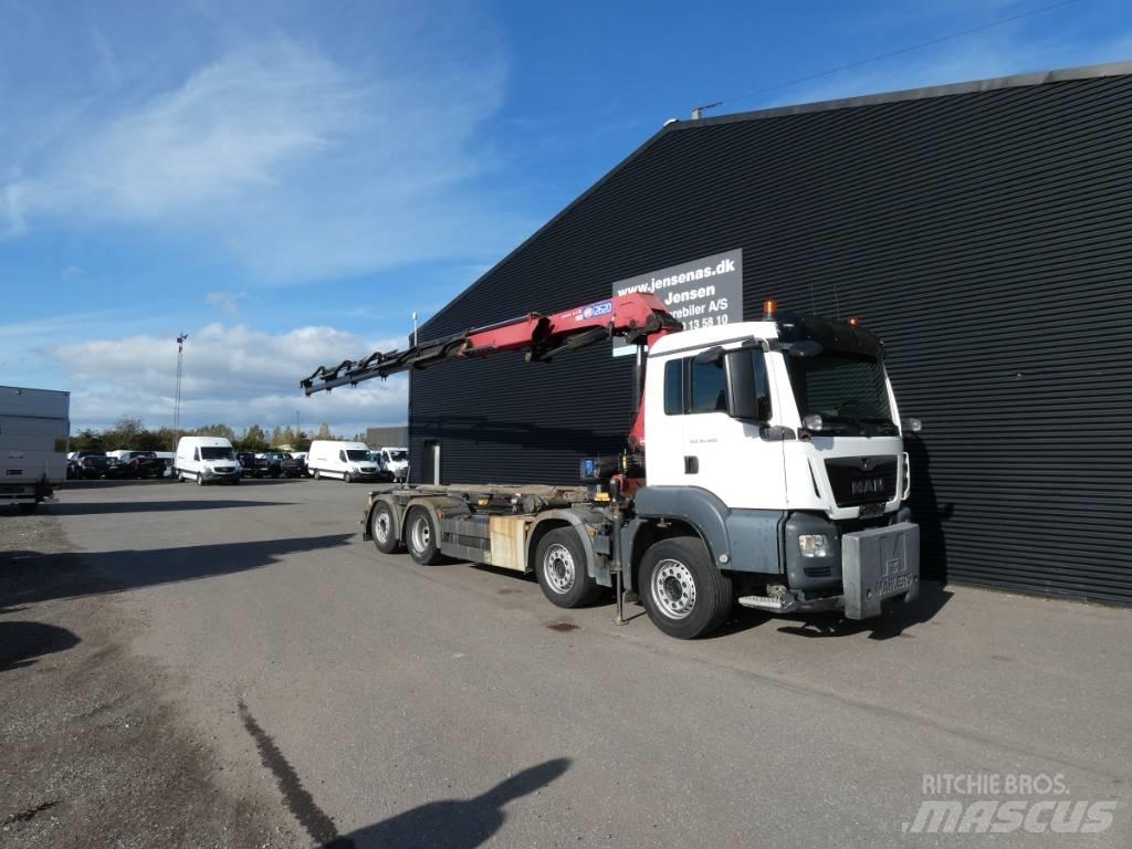 MAN TGS 35.460 Araç üzeri vinçler