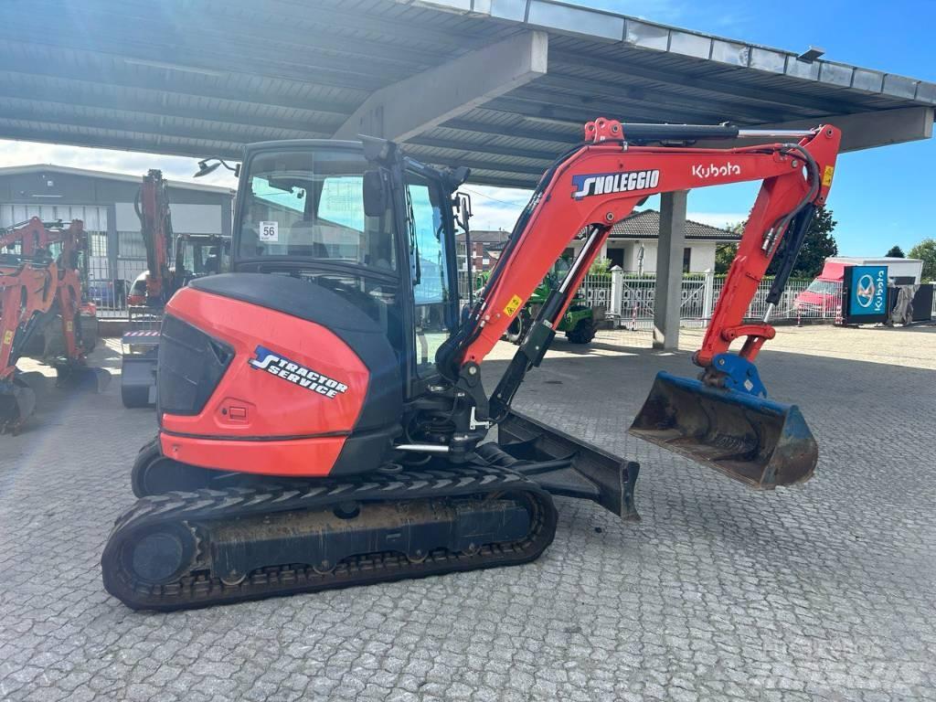 Kubota U 50 Mini ekskavatörler, 7 tona dek