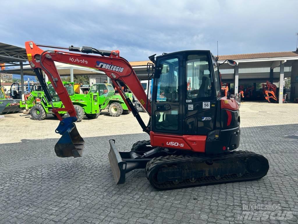 Kubota U 50 Mini ekskavatörler, 7 tona dek