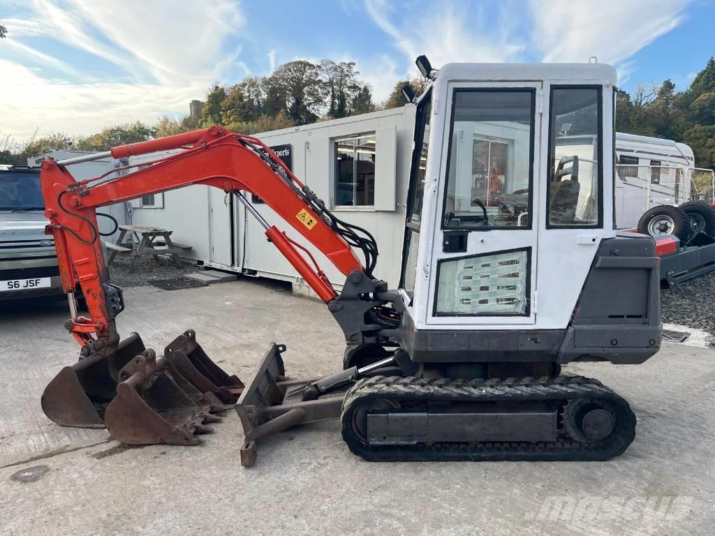 Kubota KX 61 Mini ekskavatörler, 7 tona dek