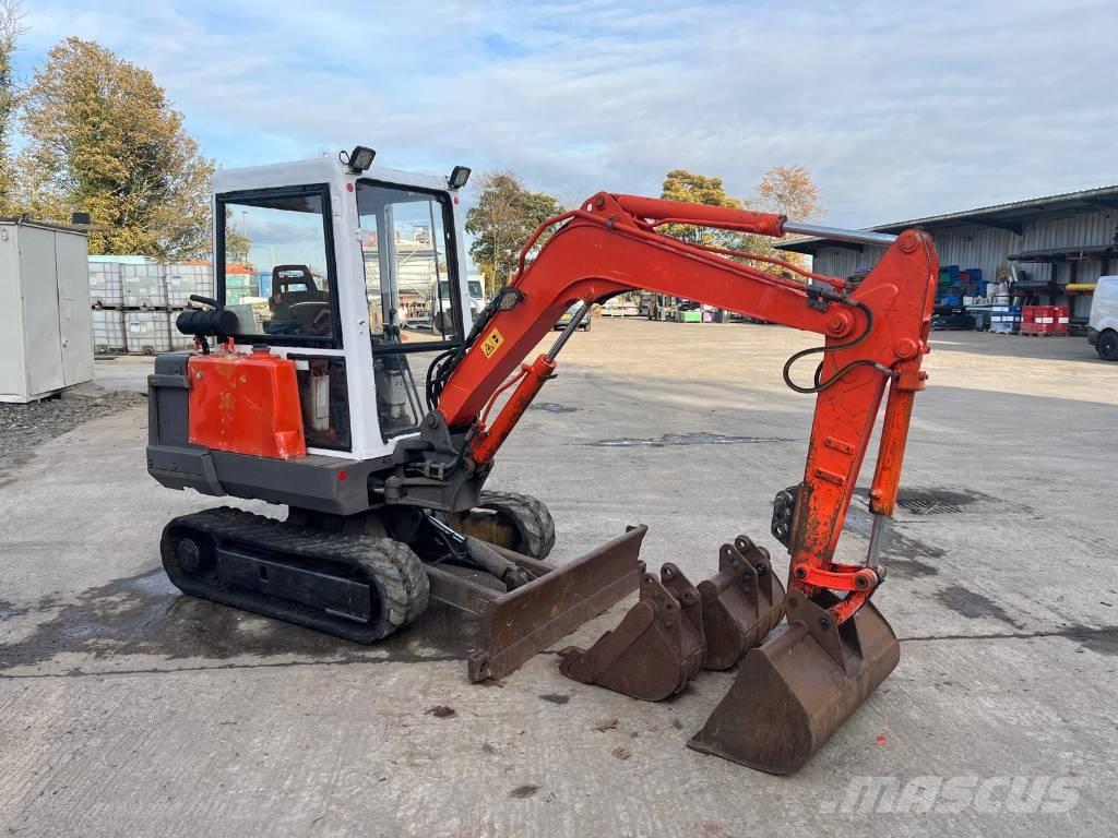 Kubota KX 61 Mini ekskavatörler, 7 tona dek