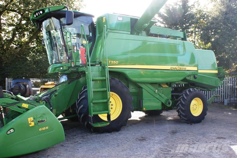 John Deere T 550 Biçerdöverler