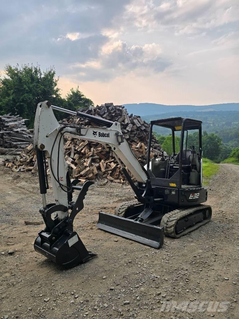 Bobcat E 32 Mini ekskavatörler, 7 tona dek