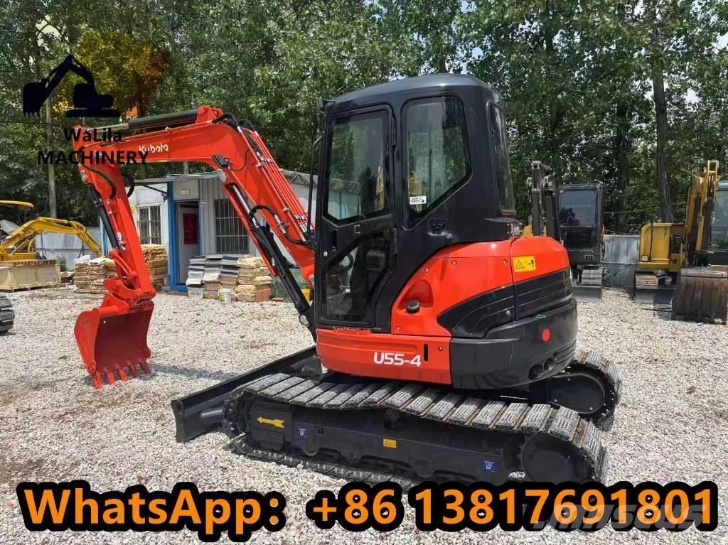 Kubota U 55 R-4 Mini ekskavatörler, 7 tona dek