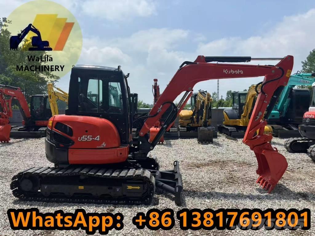 Kubota U 55 R-4 Mini ekskavatörler, 7 tona dek