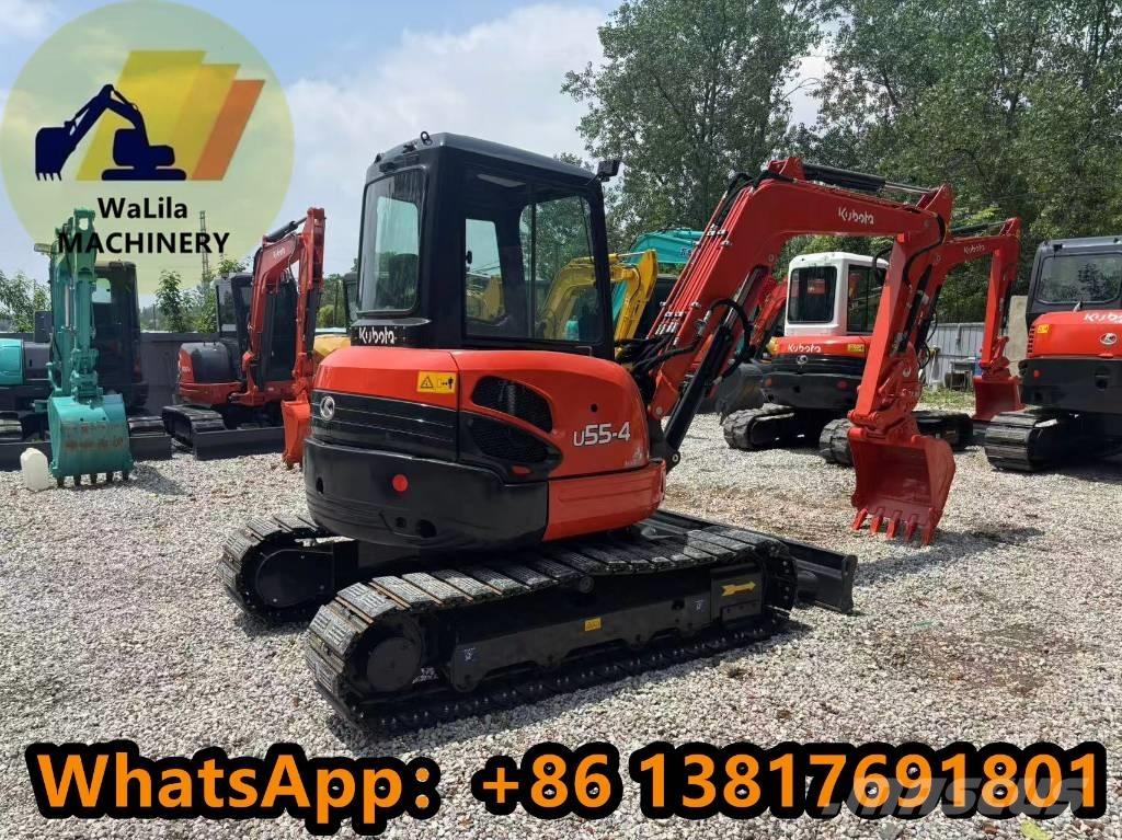 Kubota U 55 R-4 Mini ekskavatörler, 7 tona dek