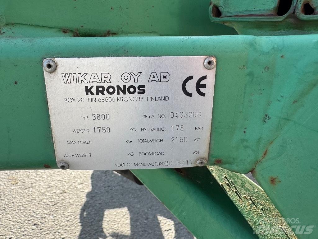 Kronos 3800 Tirmiklar