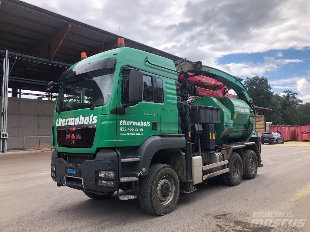 JENZ HEM 582 R-Truck Ağaç parçalayıcılar