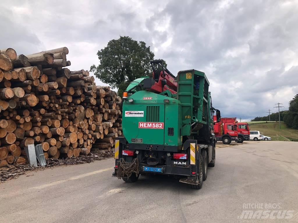 JENZ HEM 582 R-Truck Ağaç parçalayıcılar
