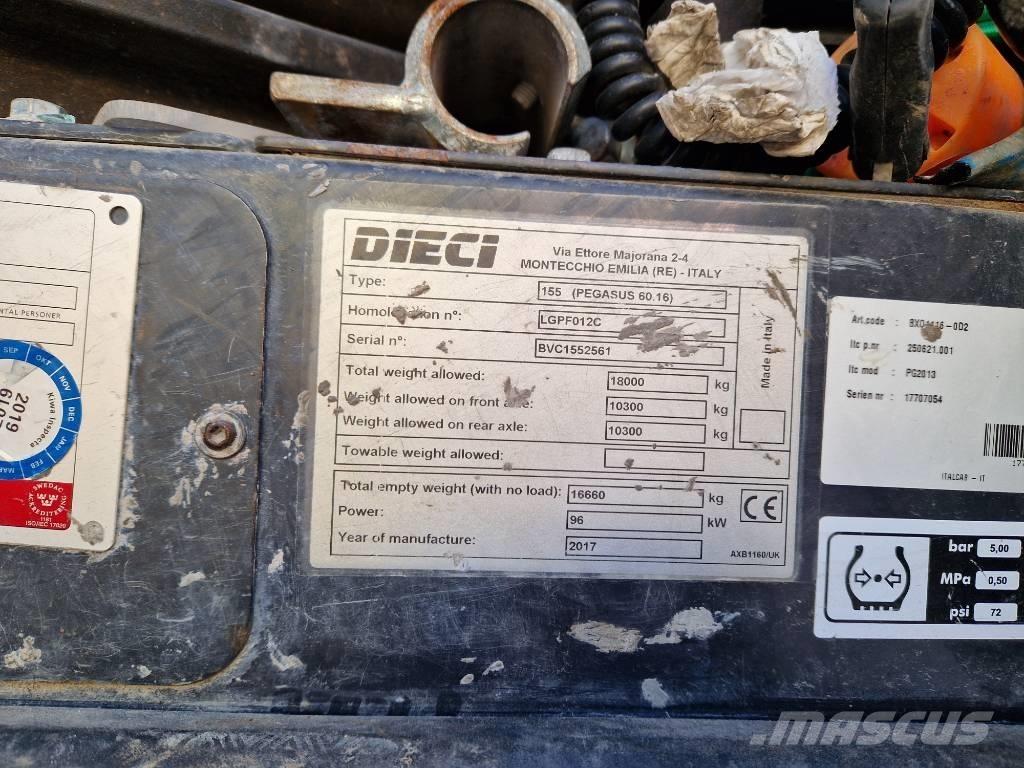 Dieci Pegasus 60.16 Teleskopik yükleyiciler