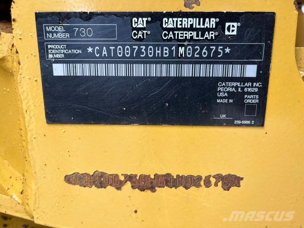 CAT 730 Belden kirma kaya kamyonu