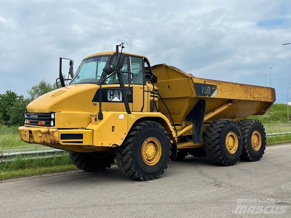CAT 730 Belden kirma kaya kamyonu