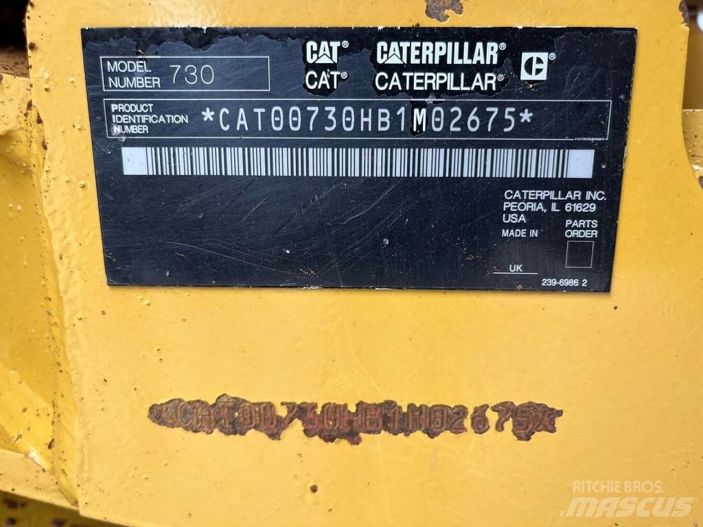 CAT 730 Belden kirma kaya kamyonu