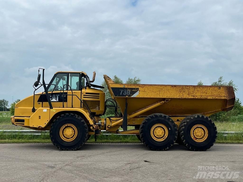 CAT 730 Belden kirma kaya kamyonu