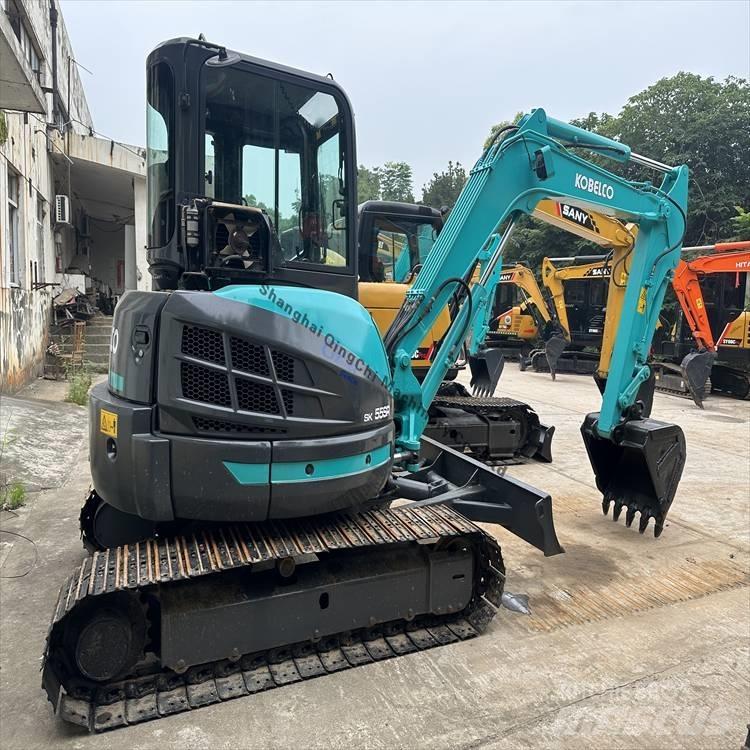 Kobelco SK 55 Mini ekskavatörler, 7 tona dek