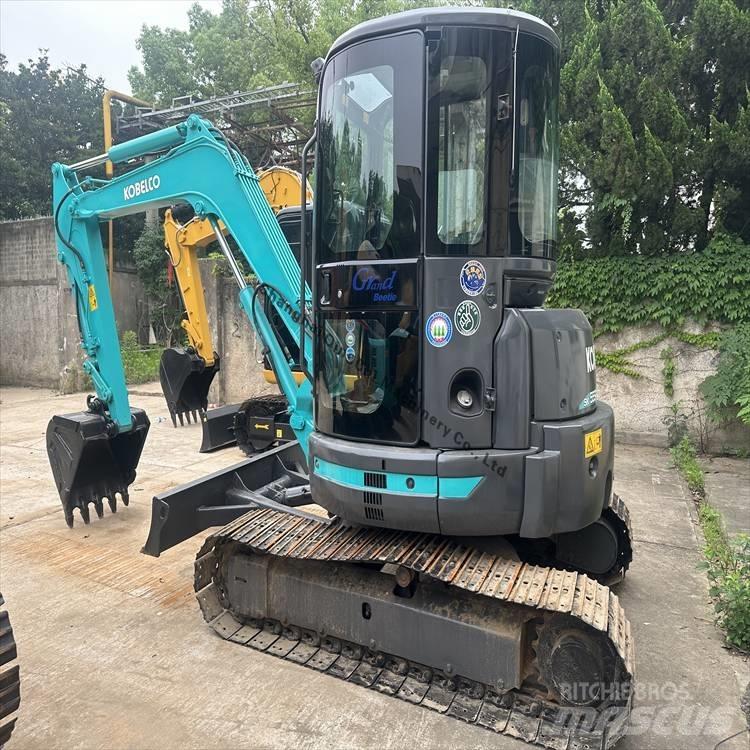 Kobelco SK 55 Mini ekskavatörler, 7 tona dek