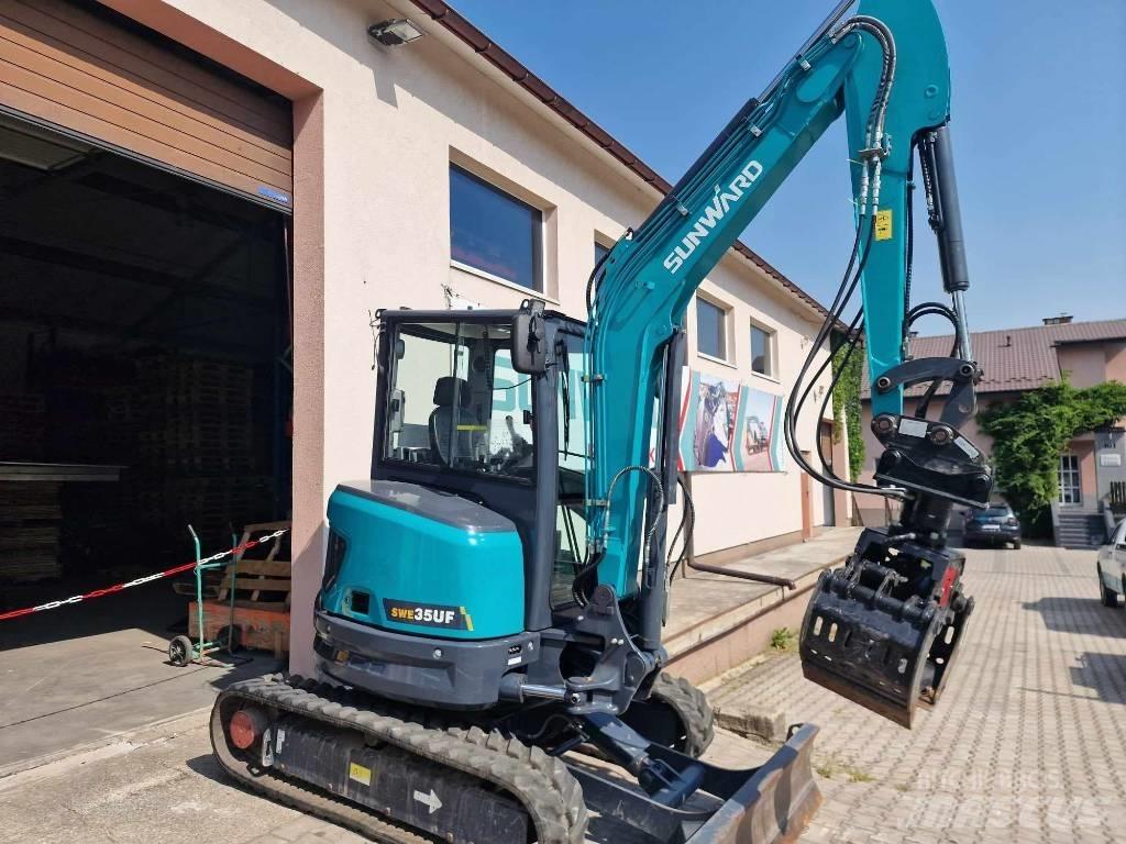 Sunward SWE 35UF Mini ekskavatörler, 7 tona dek