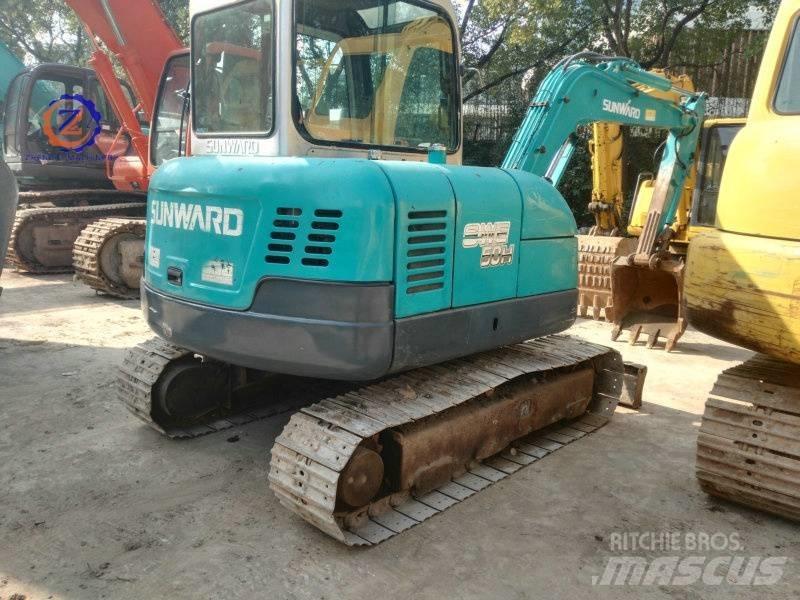 Sunward SWE 50 Mini ekskavatörler, 7 tona dek