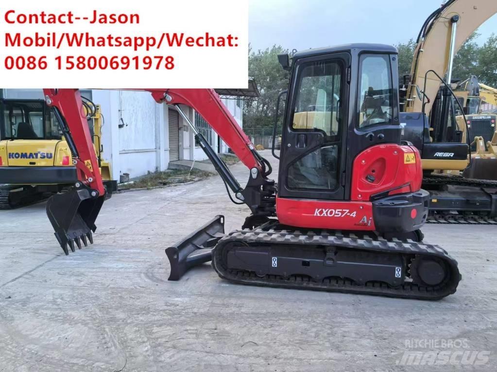 Kubota KX 057-4 Mini ekskavatörler, 7 tona dek