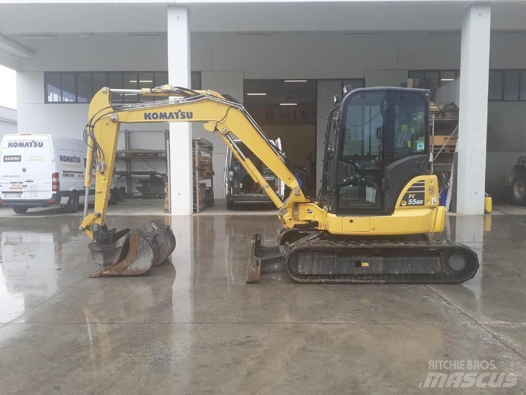Komatsu PC 55 MR-5 Paletli ekskavatörler
